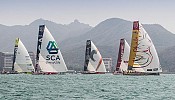Abu Dhabi Ocean Racing faces tough opening on  Leg 4 from China to New Zealand