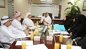 مدير عام محاكم دبي يطلع على منجزات ادارة الشؤون المالية والادارية لعام 2014