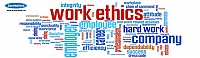 Ethics of professional work and promotion of job performance