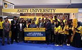 تقدمها جامعة آميتي لزوار الحدث من الطلبة أربع منح دراسية جامعية بقيمة 120 ألف درهم في 
