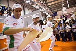 National Team of Acrobatic Pizza Makers Perform at the Sharjah International Book Fair