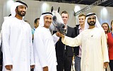 محمد بن راشد يشهد تتويج (إكسلبور إي إم) ببطولة دبي للجواد العربي