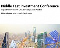 مؤتمر الشرق الأوسط للاستثمار ٢٠٢٤.