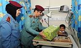 Naturalization and Residency Delegation Visits Children with Cancer at Khalifa Hospital