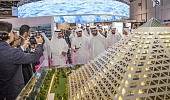 Sheikh Maktoum tours the Falconcity of Wonders (FCW) stand at Cityscape Global 2015