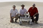 رحلة أودي الى القمر: اختبار مركبة أودي القمرية Audi Lunar quattro في قطر