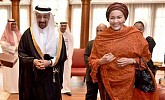  Khalid Al-Falih, minister of energy, industry and mineral resources, on Tuesday met at his office in Jeddah with Amina G. Mohammed, deputy secretary-general of the UN.