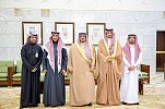نائب أمير الرياض يستقبل في قصر الحكم البرنامج الوطني للمعارض والمؤتمرات