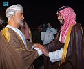 HRH Crown Prince arrives in Sultanate of Oman on an official visit