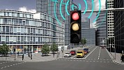إشارات مرور ذكية من فورد تتحول إلى اللون الأخضر لتسهيل مرور مركبات الطوارئ