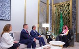 Saudi crown prince receives members of US Congress