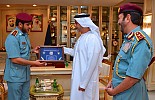 Saif bin Zayed Reviews a Distinguished Certificate from NYPD Police Academy