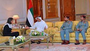 Saif bin Zayed Meets Belgian Ambassador