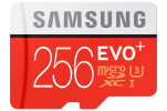 سامسونج الكترونيكس تقدم بطاقة EVO Plus للذاكرة الخارجية من نوع MicroSD بسعة 256 غيغا بايت- السعة الأعلى في فئتها