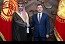  فخامة رئيس جمهورية قيرغيزستان ودولة رئيس الوزراء يستقبلان الرئيس التنفيذي للصندوق السعودي للتنمية